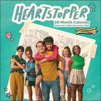Cover image for Heartstopper 16-Month 2024-2025 Wall Calendar with Bonus Poster and Love Notes