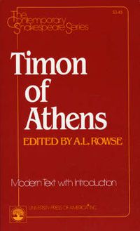 Cover image for Timon of Athens