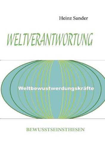 Cover image for Weltverantwortung: Bewusstseinsthesen