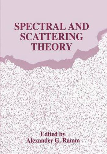 Spectral and Scattering Theory