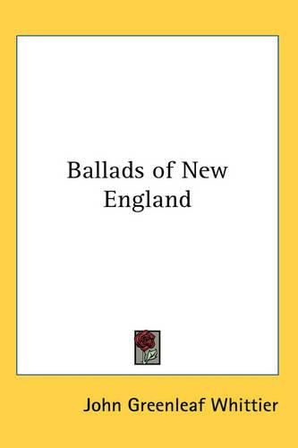 Cover image for Ballads of New England