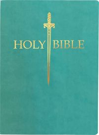 Cover image for KJV Sword Bible, Large Print, Coastal Blue Ultrasoft