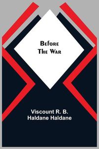 Cover image for Before the War