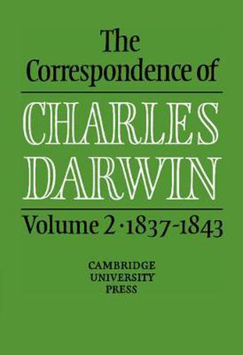 Cover image for The Correspondence of Charles Darwin: Volume 2, 1837-1843