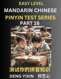 Cover image for Chinese Pinyin Test Series for Beginners (Part 16)