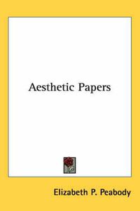 Cover image for Aesthetic Papers