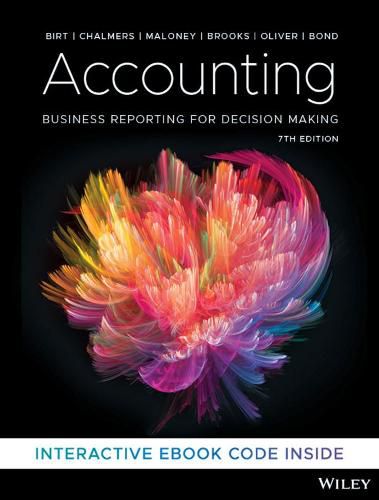 Accounting: Business Reporting for Decision Making, 7th Edition