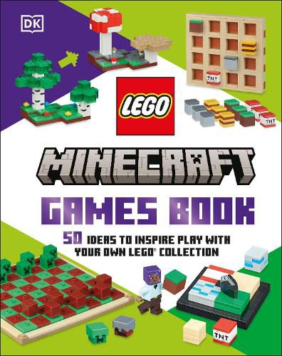 Cover image for LEGO Minecraft Games Book (Library Edition)