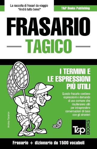 Cover image for Frasario Italiano-Tagico e dizionario ridotto da 1500 vocaboli