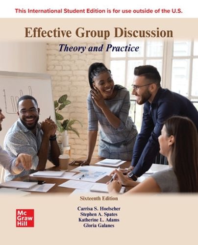 Cover image for Effective Group Discussion: Theory and Practice ISE