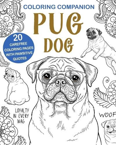 Cover image for Coloring Companion Pug Dog