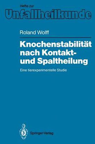 Cover image for Knochenstabilitat Nach Kontakt- und Spaltheilung