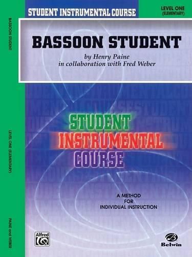 Cover image for Student Instr Course: Bassoon Student, Level I