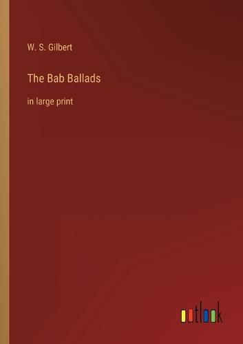 Cover image for The Bab Ballads