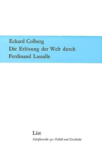 Die Erloesung Der Welt Durch Ferdinand Lassalle