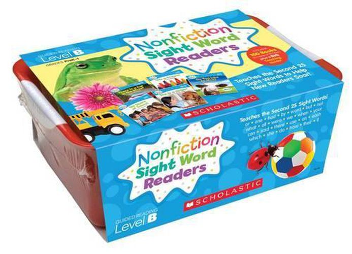 Nonfiction Sight Word Readers Guided Reading Level B (Classroom Set): Teaches the Second 25 Sight Words to Help New Readers Soar!