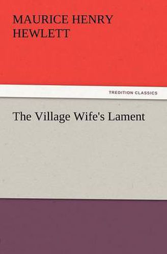 Cover image for The Village Wife's Lament