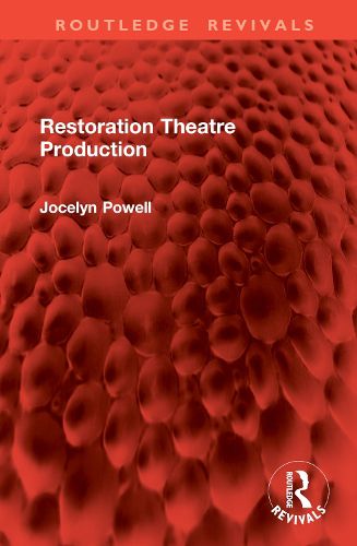 Cover image for Restoration Theatre Production