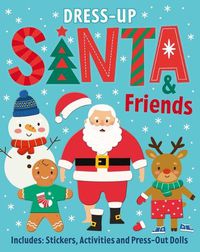 Cover image for Santa & Friends: Dress-Up Sticker Book