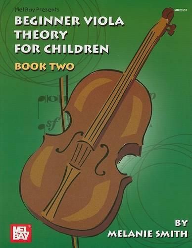 Cover image for Beginner Viola Theory for Children, Book Two