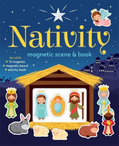 Cover image for Nativity Magnetic Scene and Book