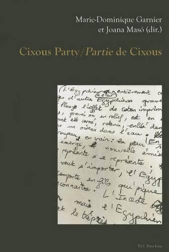 Cover image for Cixous Party =: Partie De Cixous