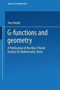 Cover image for G-functions and Geometry