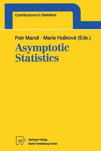 Cover image for Asymptotic Statistics: Proceedings of the Fifth Prague Symposium, held from September 4-9, 1993