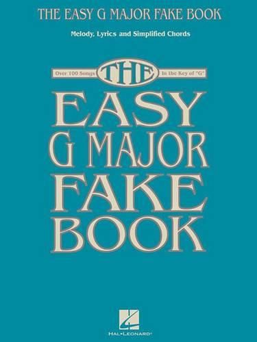 Cover image for The Easy G Major Fake Book