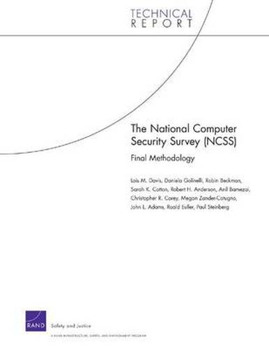 The National Computer Security Survey (NCSS): Final Methodology