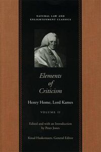 Cover image for Elements of Criticism