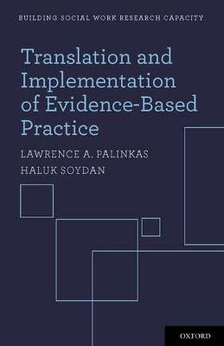 Cover image for Translation and Implementation of Evidence-Based Practice