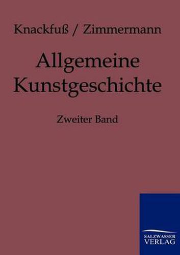 Cover image for Allgemeine Kunstgeschichte