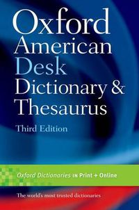 Cover image for Oxford American Desk Dictionary & Thesaurus