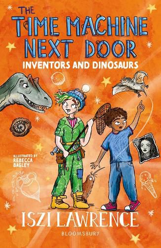 Cover image for The Time Machine Next Door: Inventors and Dinosaurs