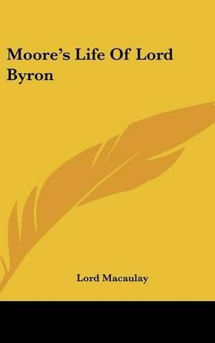 Moore's Life of Lord Byron