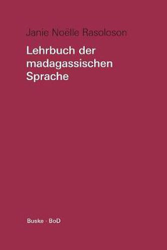 Cover image for Lehrbuch der madagassischen Sprache