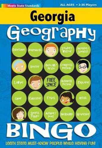 Cover image for Georgia Geography Bingo Game!