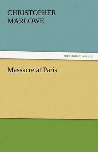 Cover image for Massacre at Paris