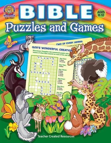 Cover image for Bible Puzzles and Games