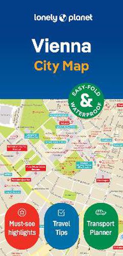 Cover image for Lonely Planet Vienna City Map