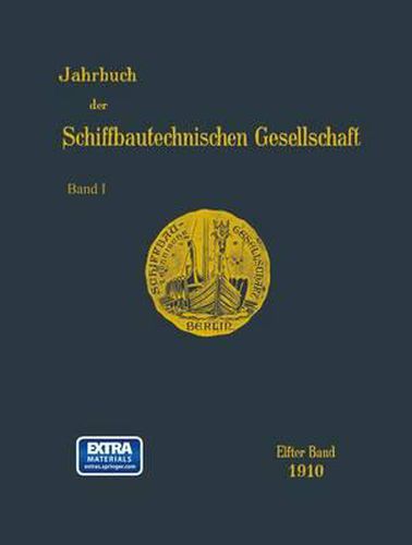 Cover image for Jahrbuch Der Schiffbautechnischen Gesellschaft: 11. Band