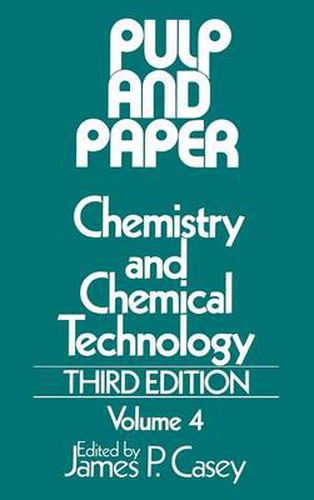 Cover image for Pulp and Paper: Chemistry and Chemical Technology