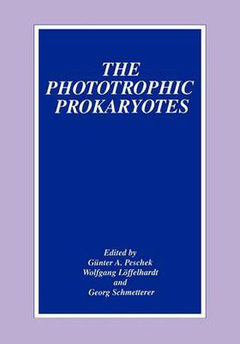 Cover image for The Phototrophic Prokaryotes