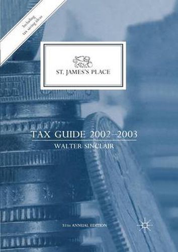 St. James's Place Tax Guide 2002-2003