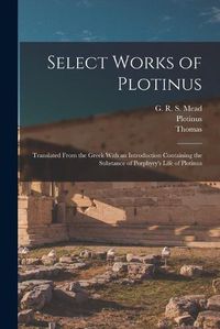 Cover image for Select Works of Plotinus