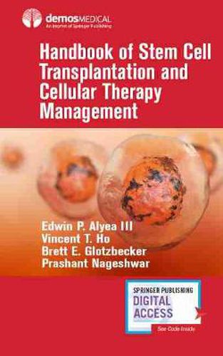 Cover image for Handbook of Stem Cell Transplantation and Cellular Therapy Management