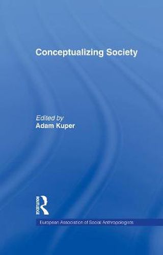 Cover image for Conceptualizing Society