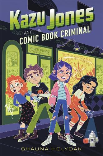 Cover image for Kazu Jones and the Comic Book Criminal