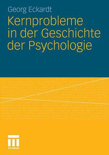 Cover image for Kernprobleme in der Geschichte der Psychologie